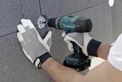 Jezdecké rukavice KERON Okuda kožené bílo/šedé Jezdecké rukavice KERON Okuda kožené bílo/šedé