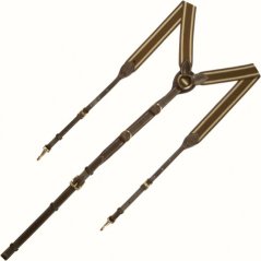 Elastický poprsák KenTaur Bremen kožený Elastický poprsák KenTaur Bremen kožený