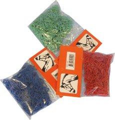 Vplétací gumičky do hřívy 500ks