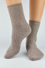 Ponožky dámské jemné bez lemu 36-41