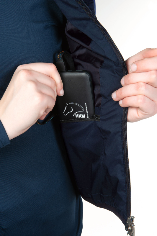 HKM Comfort Temperature Style dámská vyhřívaná jezdecká vesta