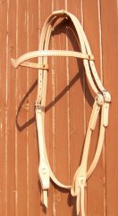 Westernová uzdečka MONTANA čelenka do V