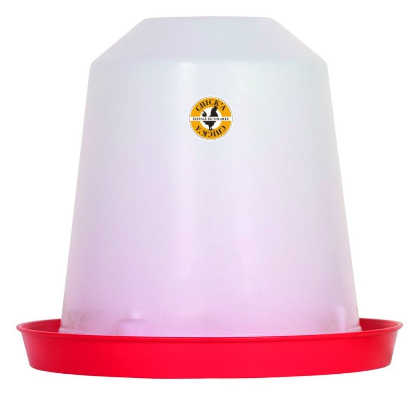 Klobouková napáječka pro drůbež