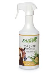 Rozčesávač a lesk pro koně a poníy STIEFEL TOP Shine Aloe Vera, 750ml