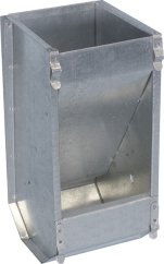 Krmítko pro králíky HECZ jednoduché š.12,5cm