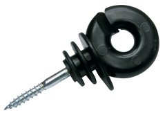 Kroužkový izolátor pro ohradník velký s vrutem 5,3mm(25)