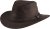 Westernový klobouk RANDOL´S Oiled Suede kožený hnědý