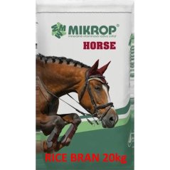 MIKROP HORSE RICE BRAN rýžové otruby pro koně 20kg