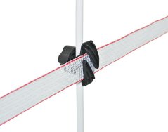 Násuvný izolátor pro ohradník na pásku do 40mm VP s matkou (10)