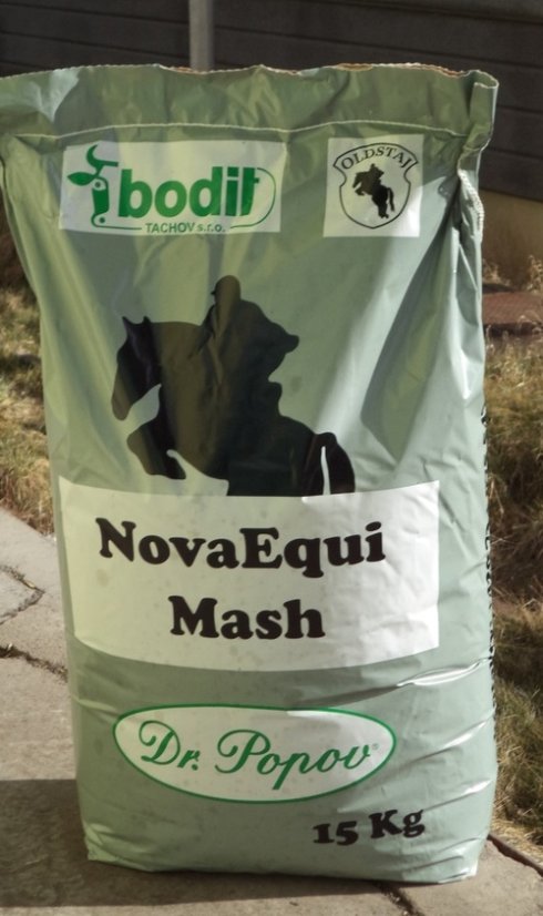 NovaEqui Mash krmení pro koně 15kg