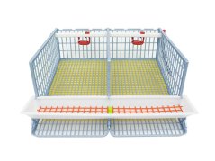 Klec pro křepelky CIMUKA BYK MIDI 64x62x46cm