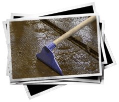 Hrablo na hnůj plastové GW 350mm