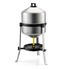 Barelová napáječka pro slepice, drůbež kovová, 22ltr.
