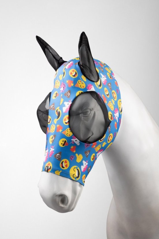 Maska  pro koně, pony proti hmyzu HORZE Elastic Pull-On,