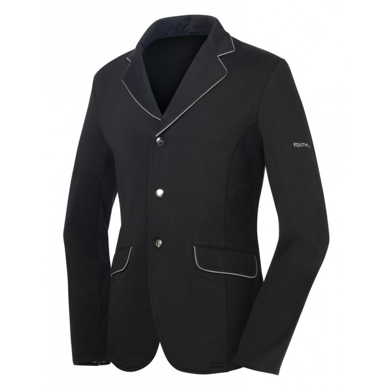 Jezdecké sako dětské EQUITHEME Soft Classic černé