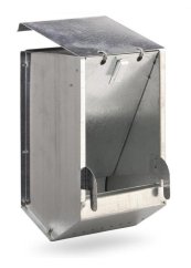 Krmítko pro králíky DORO plechové s víkem