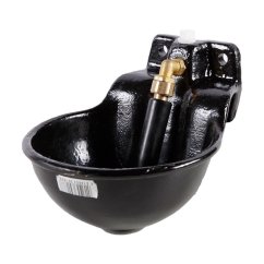 Litinová napáječka pro koně, skot s niplovým ventilem