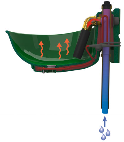 Napáječka pro koně HP20 THERMO vyhřívaná 24V/73W