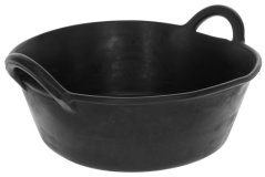 Gumová krmná miska pro koně a ovce na zem 20ltr.