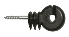 Kroužkový izolátor pro ohradník velký s vrutem 6mm (25)