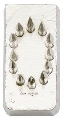 Číslo tetovací 7mm, niklované č.