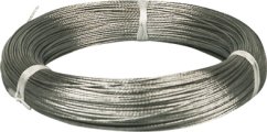 Ocelové lanko pro elektrický ohradník pozinkované 1,6mm/200m