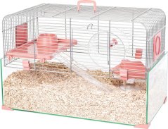 ZOLUX PANAS COLOUR 50 klec pro malé hlodavce růžová