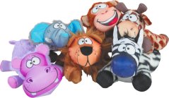 ZOLUX FRIENDS OLAF GIRAFFE S plyš hnědobílá hračka pro psy