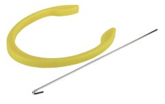 Klema plastová s háčkem pro inseminaci prasnic