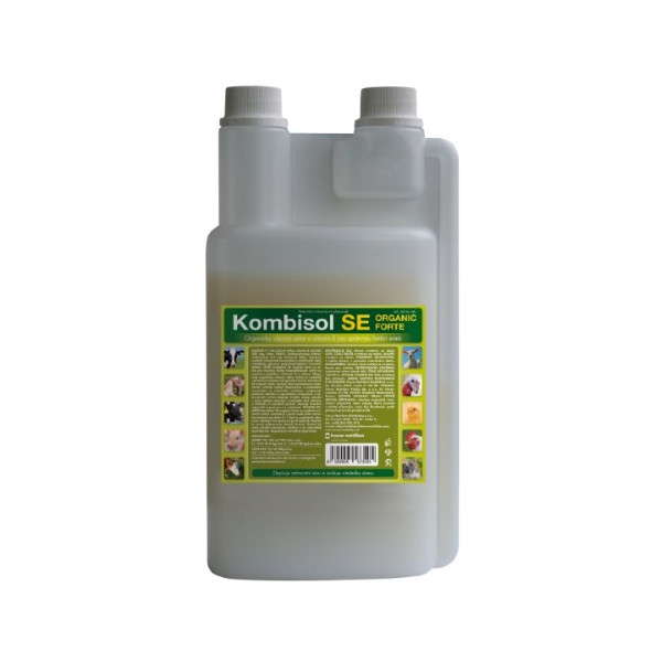 KOMBISOL SE ORGANIC FORTE pro koně, skot a ovce, 1000ml KOMBISOL SE ORGANIC FORTE pro koně, skot a ovce, 1000ml