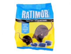 Měkká nástraha pro myši, krysy, potkany RATIMOR Brodifacoum, 150g