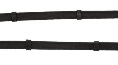 Otěže pogumované protiskluzové černé