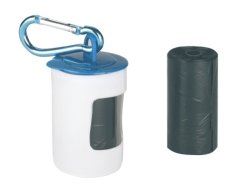 Zásobník plastový se sáčky na exkrementy 2x20ks