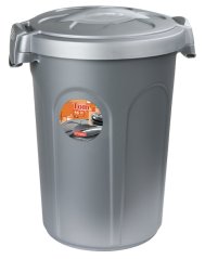 Barel na krmivo Tom s víkem plastový 16kg/46ltr.