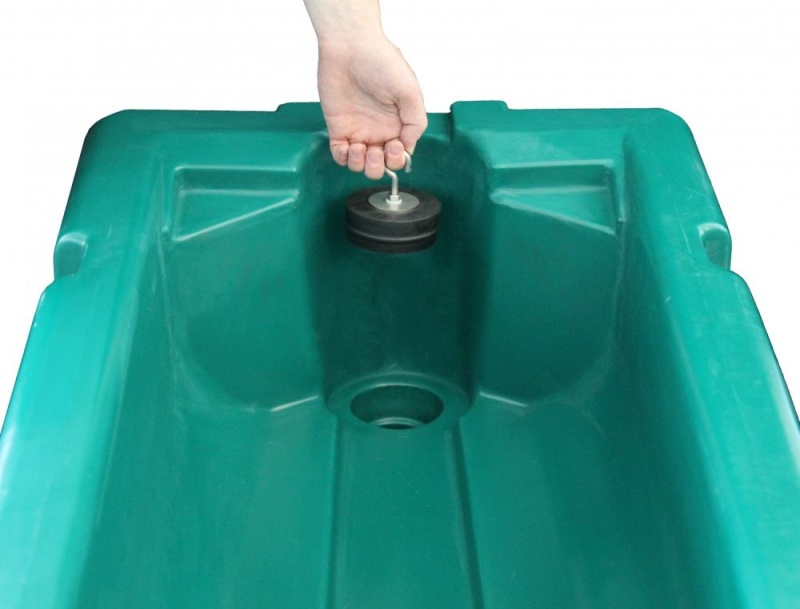 Spodní výpustná zátka pro napáječky THERMO-QUELL, nový model (od 2010)