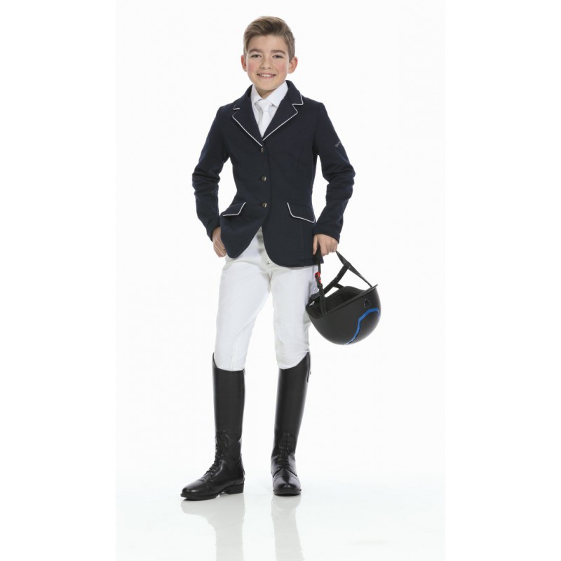 Jezdecké sako dětské EQUITHEME Soft Classic černé