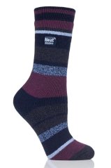 Ponožky Heat Holders Lite dámské 37-41 Pruhy