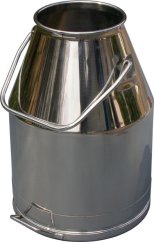 Dojící konev nerezová objem 25 l