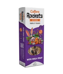 CALIBRA ROCKETS Sticks Rabbits&Rodents Wild fruit  pro králíky a hlodavce s divokými plody 120g