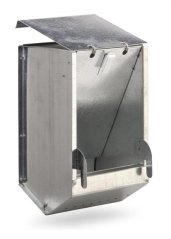 Krmítko pro králíky DORO plechové s víkem