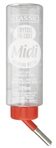 Napájecí lahev pro králíky a hlodavce De Lux