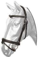 Uzdečka KENTAUR čelenka ´´V´´, prošev