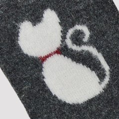 Ponožky dámské s kočkou 36-41