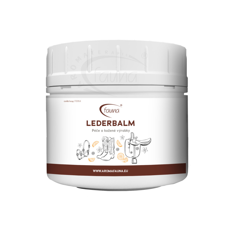 Balzám k péči o kožené výrobky LEDERBALM - Objem: 250ml