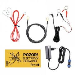 Sada ohradník SOLAR 4J s baterií 44Ah a solárním panelem 100W