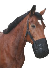 Náhubek pastevní nylonový černý
