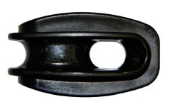 Rohový izolátor pro ohradník, typ Vajíčko černý (4)