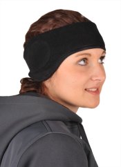 Čelenka HKM Fleece černá