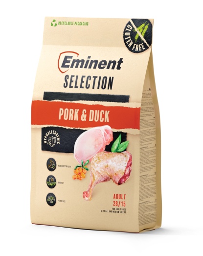 EMINENT Selection Adult Pork & Duck granule pro dospělé psy