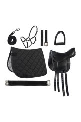 HKM Lucy set sedlo pro pony s příslušenstvím